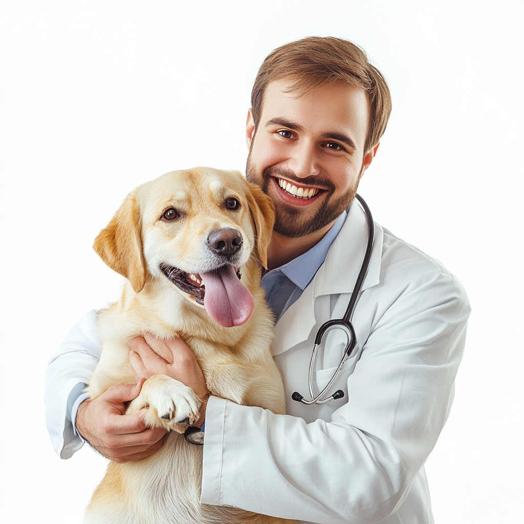 alijuttg780gmail veternity doctor hold a dog white background 40c4e62e 148a 477d a760 358b78931cd4