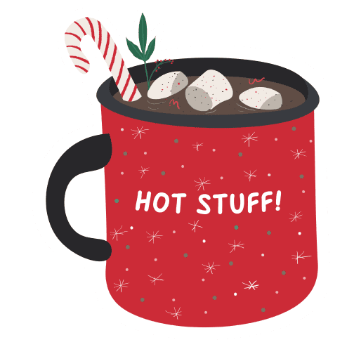 hot stuff sticker