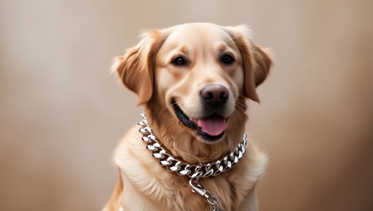 Best Durable Dog Chains for Safe Outdoor Adventures in 2025 1 Leonardo Phoenix 09 A closeup portrait of a lovable dog likely 0 Dog Chains