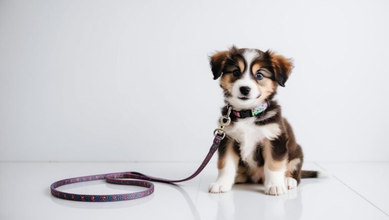 Leonardo Phoenix 09 A playful and adorable puppy with a fluffy 0 Leash Training
