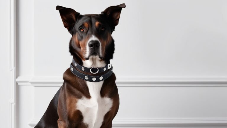 Leonardo Phoenix 09 A regallooking dog with a lustrous coat an 2 1 Leather vs. Nylon