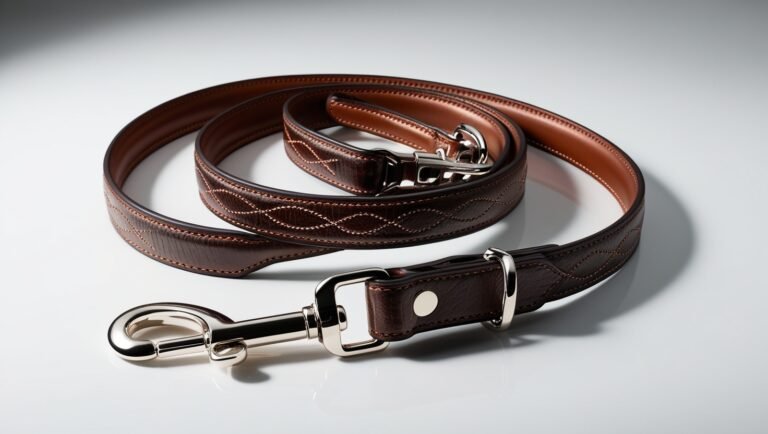 Leonardo Phoenix 09 A sleek highend luxury leather dog leash s 3 Leash Training